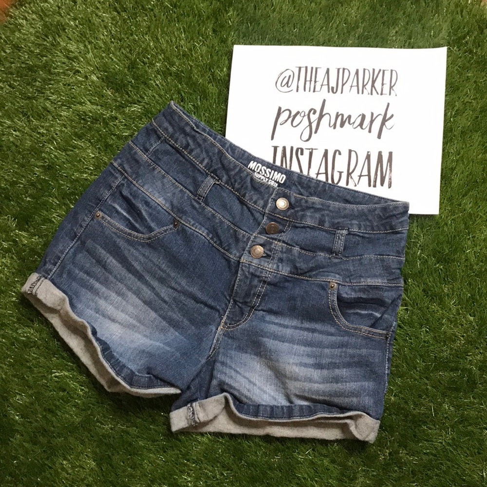 Mossimo High Waist Jean Shorts